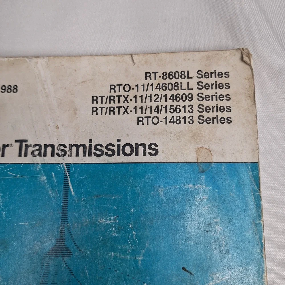 Eaton Fuller Form 182-R2 July 1988 Transmission Service Manual‎